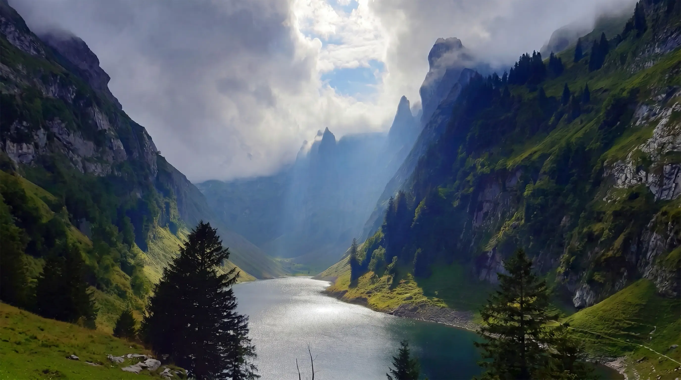 Fählensee Sonnenuntergang